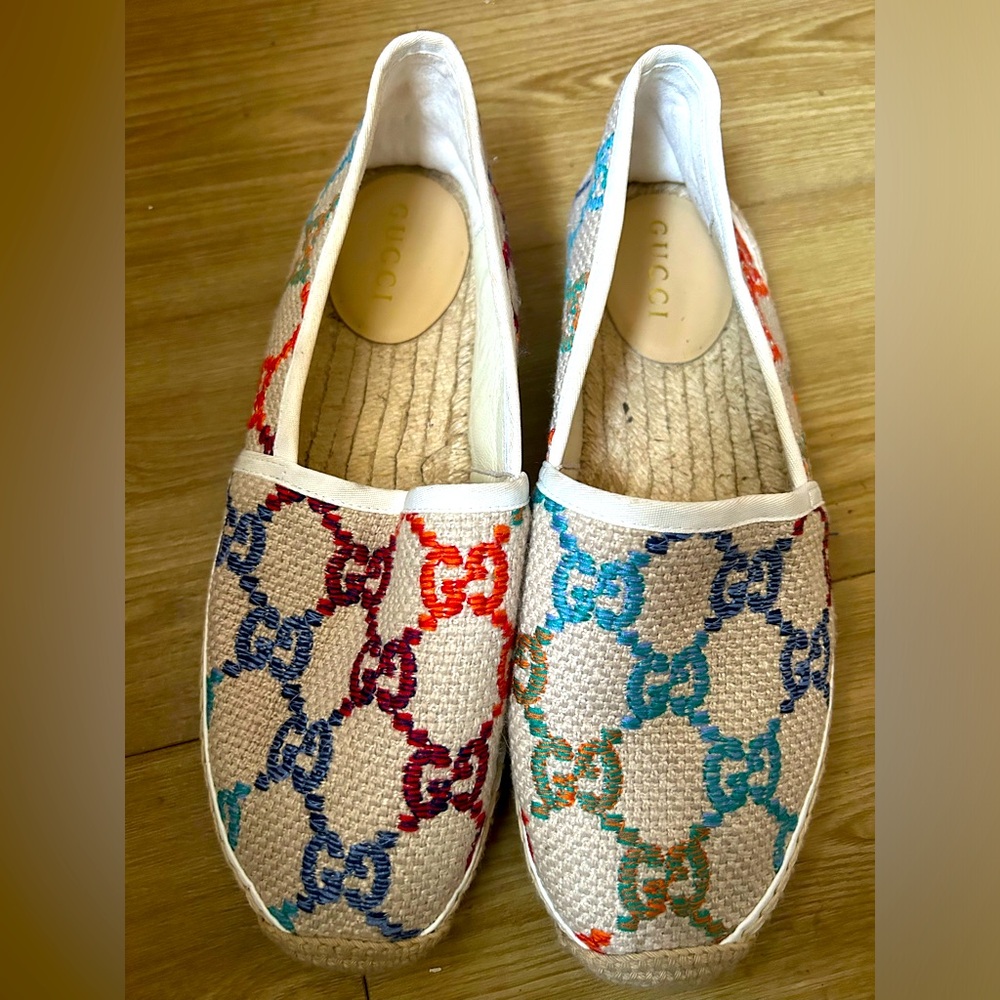Gucci canvas GG espadrille *guc* Gucci Paramour